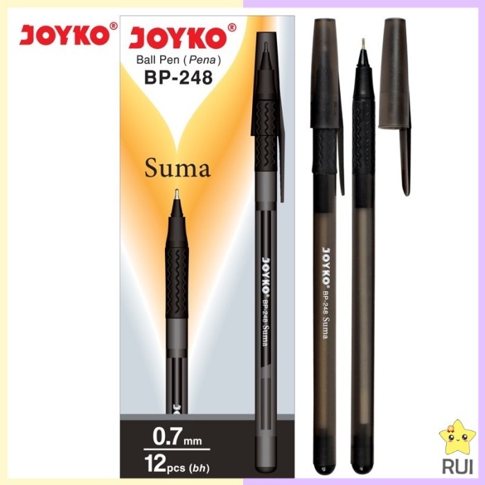 

Terbaru Pulpen Joyko Suma 1pcs Pen Alat Tulis Sekolah Kantor Tinta Hitam 100% ori