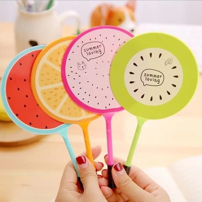 

Terbaru Pulpen Bentuk Kipas Ballpoint ATK Pen Unik Bolpen Gift Kado Fan office 100% ori