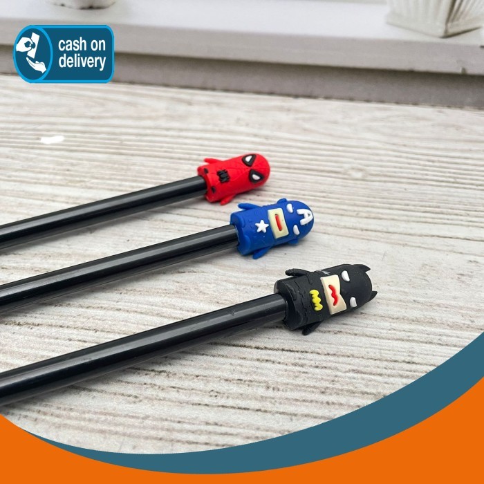

Terbaru PULPEN GEL AVENGER SUPERHERO PG-1484 HERO CAPTAIN AMERICA SPIDERMAN BATMAN PEN PENA BOLPEN