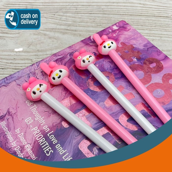 

Terbaru PULPEN GEL KEPALA MELODY PG-1480 SANRIO MY MELODY PEN PENA BOLPEN BOLPOIN LUCU ANAK ALAT