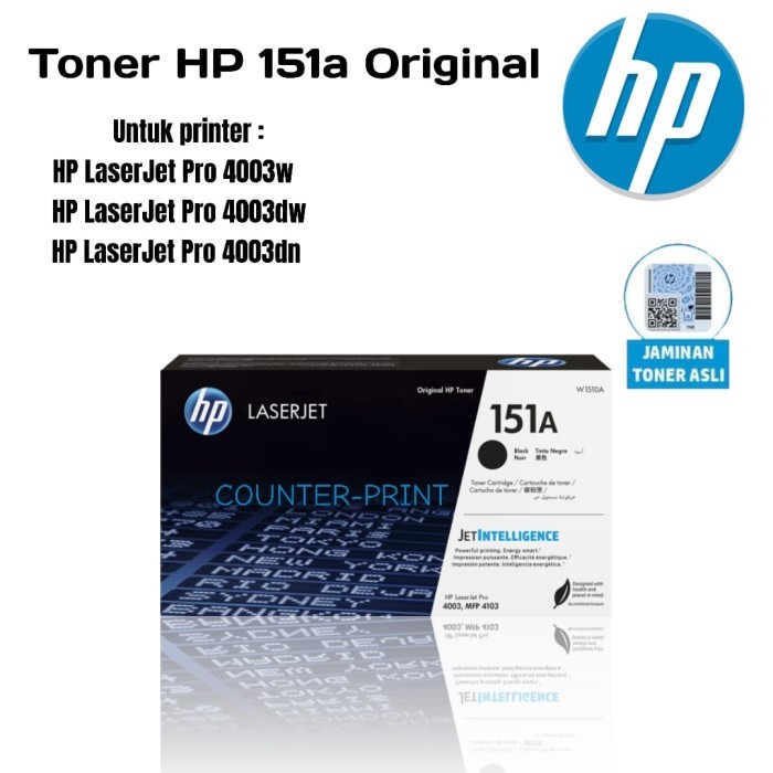 Toner Hp Laserjet 151A black original cartridge