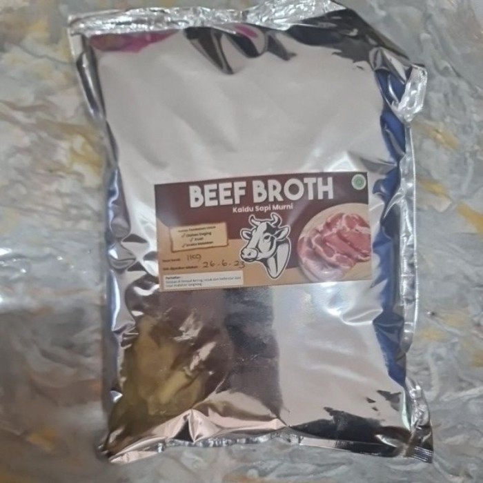 

Beef Broth Perasa Sapi Kaldu Sapi Murni Extrak Sapi Lebih kuat 1KG