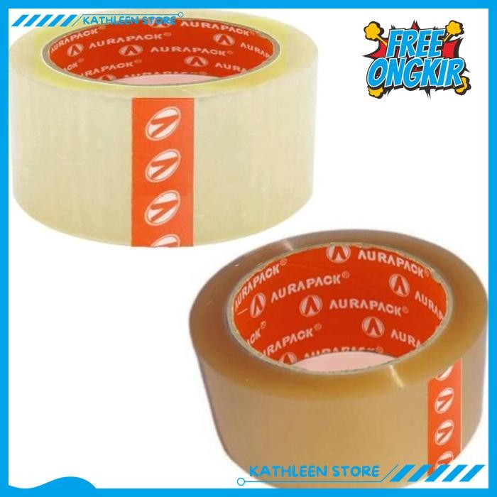 

AURAPACK LAKBAN BENING COKLAT 48MM 90 YARD 50 MIKRON 2 INCH KATHLEEN STORE HOT SALE !!