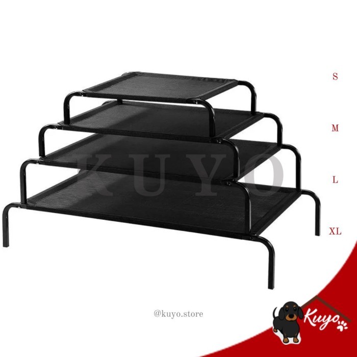 Dog Duracot Pet Elevated Bed Cot Tempat Tidur Anjing Hewan Anti Lembab Washable Breathable