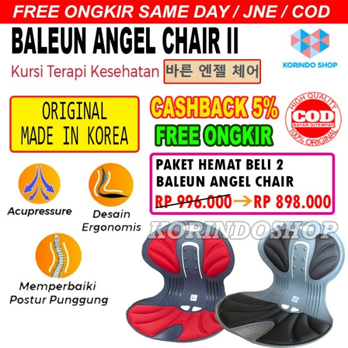 Terbaru Angel Chair Penopang Postur Pinggang Original