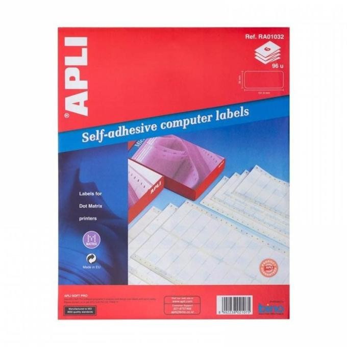 

TERBARU - Apli Labels White Paper 70x30mm Ref 01271