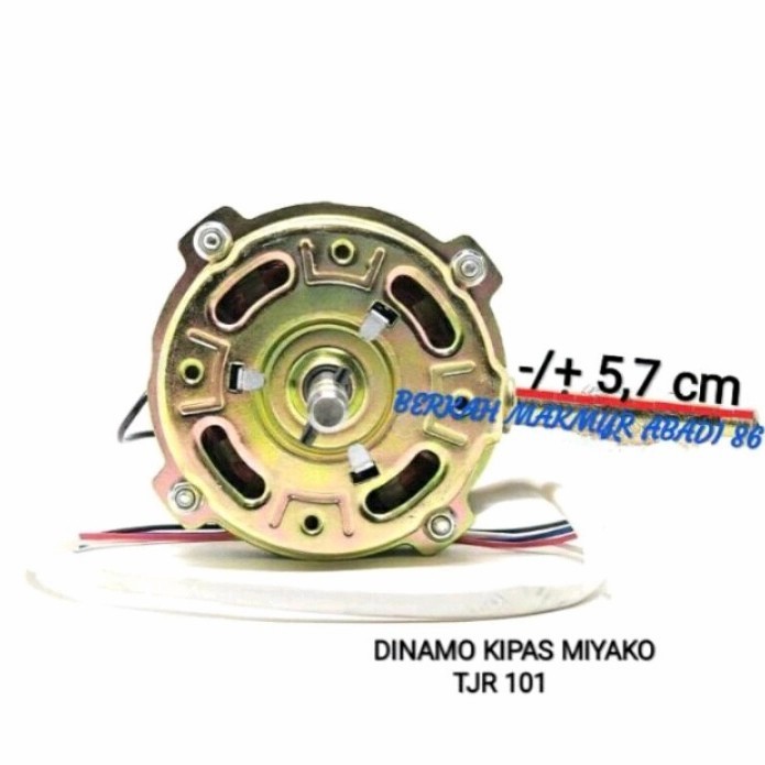 DINAMO KIPAS ANGIN MIYAKO TJR 101 KIPAS ANGIN REMOTE 16 INCH