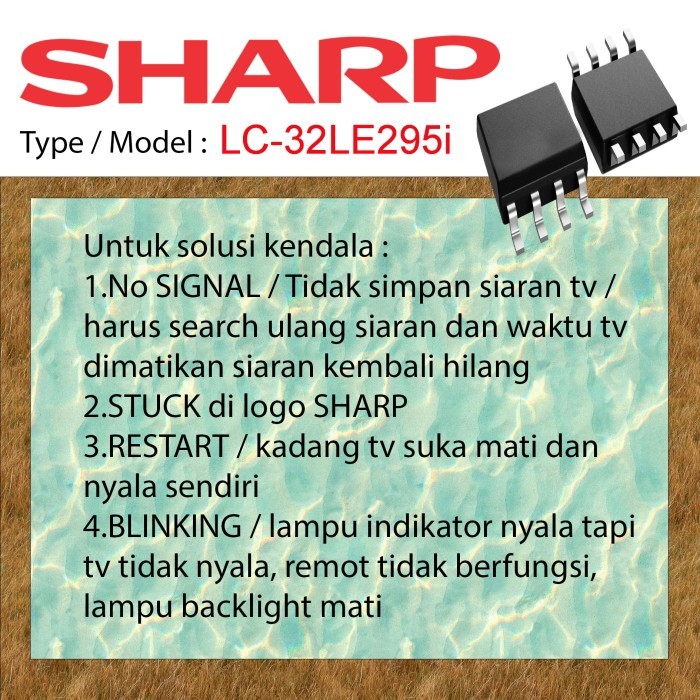 IC FIRMWARE SHARP LC-32LE295I