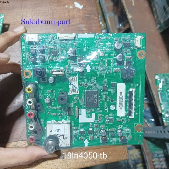 MESIN TV LG 19LN4050 MOTHERBOARD - MAINBOARD - MOBO - MB TV