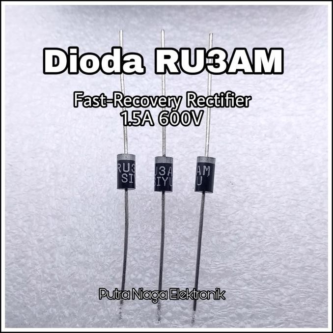 Diskon Dioda RU3AM Fast-Recovery Rectifier RU 3AM 1.5A 600V putr4n Diminati Banget