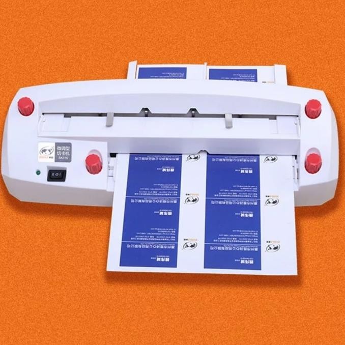 

AVPRO SK316 Electric Card Name Cutter Machine A4 Size 90x54mm