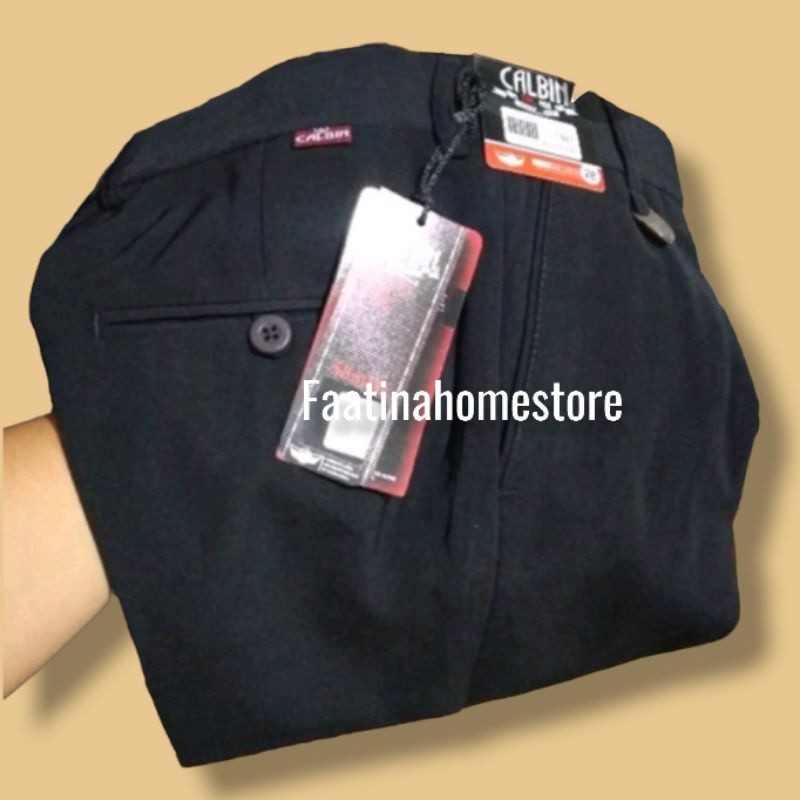 NEW CASUAL // CELANA FORMAL PRIA CELANA KAIN SLIMFIT CELANA CALBIN ORIGINAL CELANA KAIN BAHAN