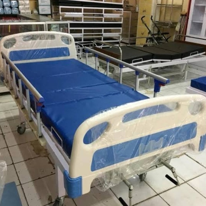 PROMO Bed pasien tempat tidur rumah sakit 2 crank/engkol