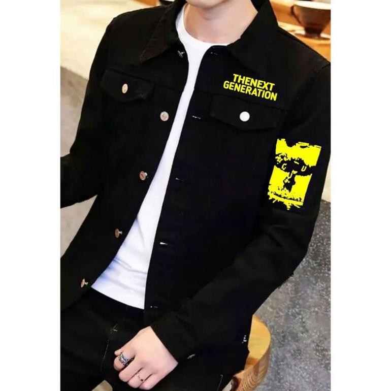 Super Murah [Cod]Best Seller Jaket Terbaru 2023 Jaket Jeans Jaket Denim Jaket Hitam Sablon Jaket Ter