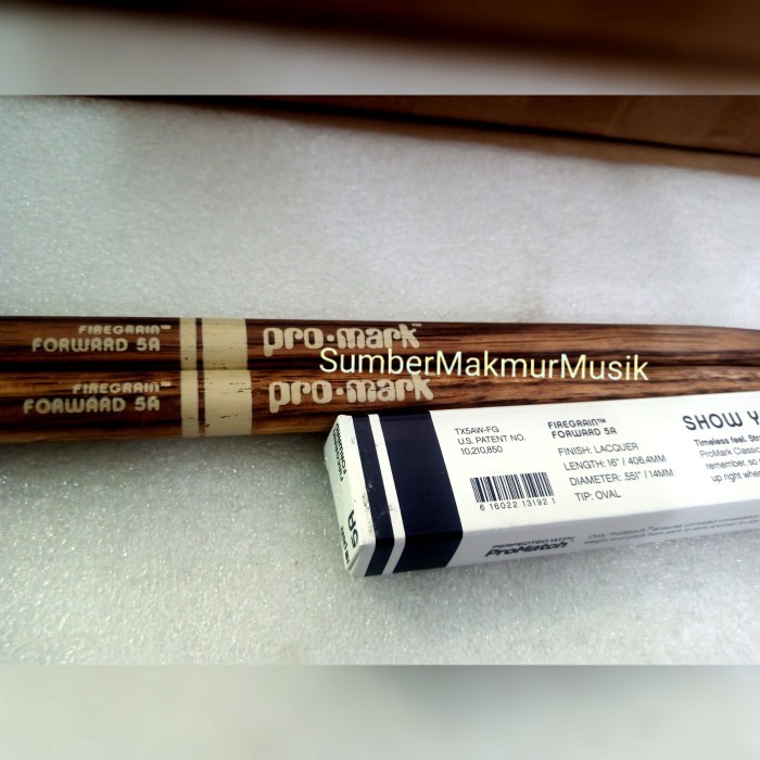 STICK DRUM PROMARK TX5AW FORWARD 5A WOODTIP HICKORY TEXAS MADE ORI USA