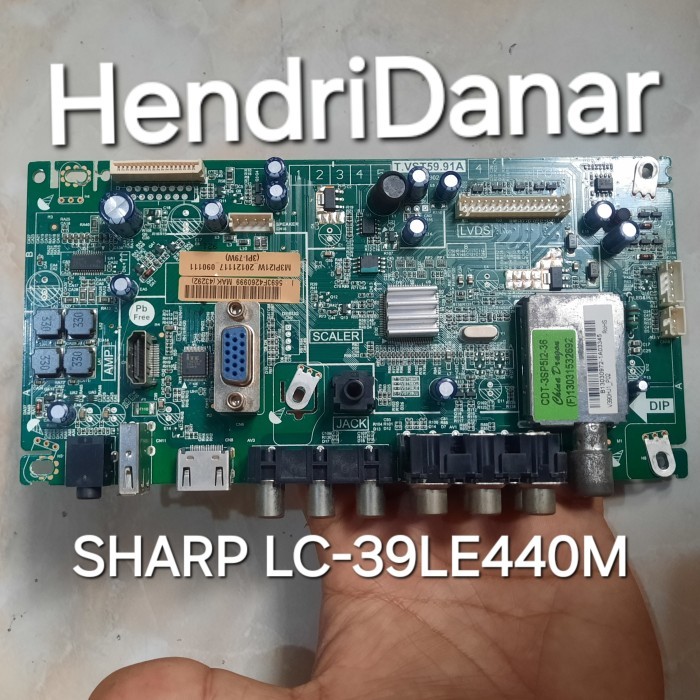 MB MAINBOARD TV SHARP LC 39LE440M 39LE440