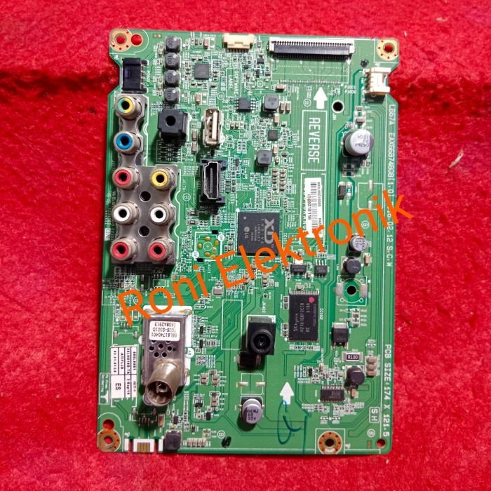 LG 32LH510D-TA MAINBOARD TV LED - MESIN TV LG 32LH510