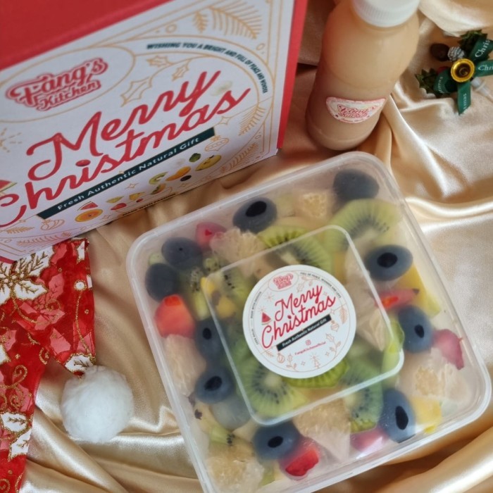 

NEW! Hampers merry Christmas paket L - peachgum L pedes Limited