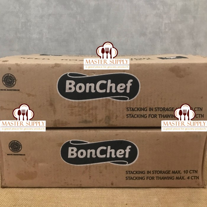 

Bonchef Croissant Mix Butter 1 Crt 160 Pc / Croffle / Croisant Beku Diskon
