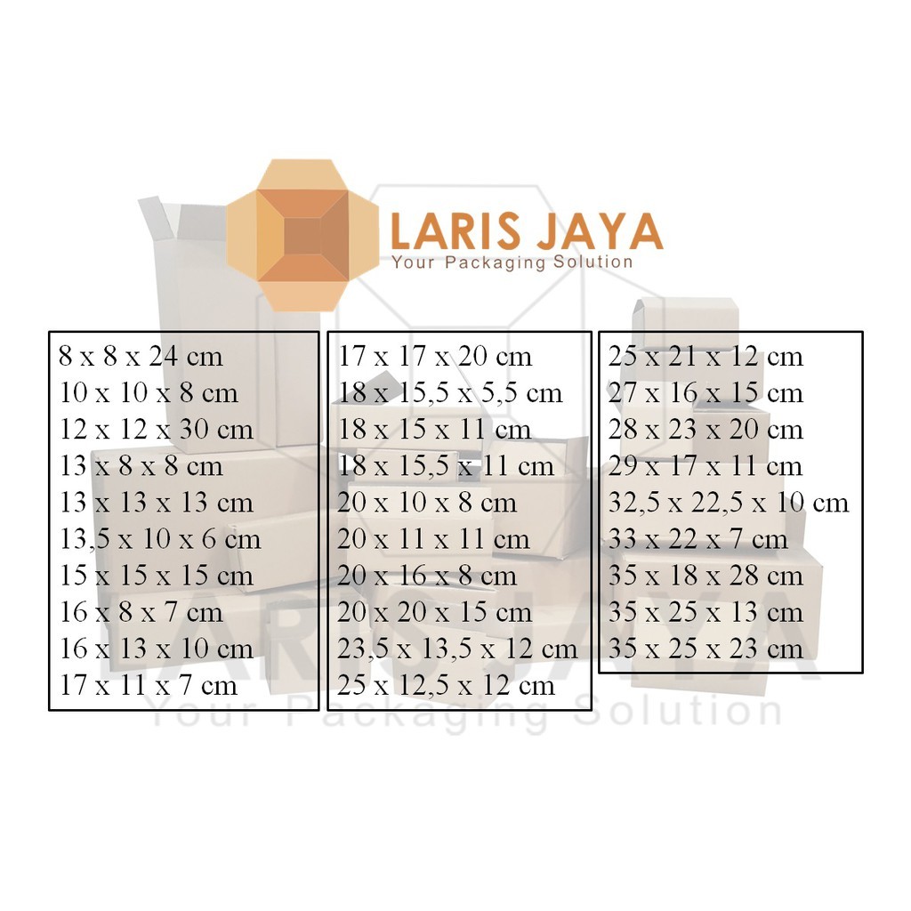 

Kardus / Box / Karton / Kotak Packing Kubus - 13 x 13 x 13 cm ( Kardus 13 x 13 x 13 cm )