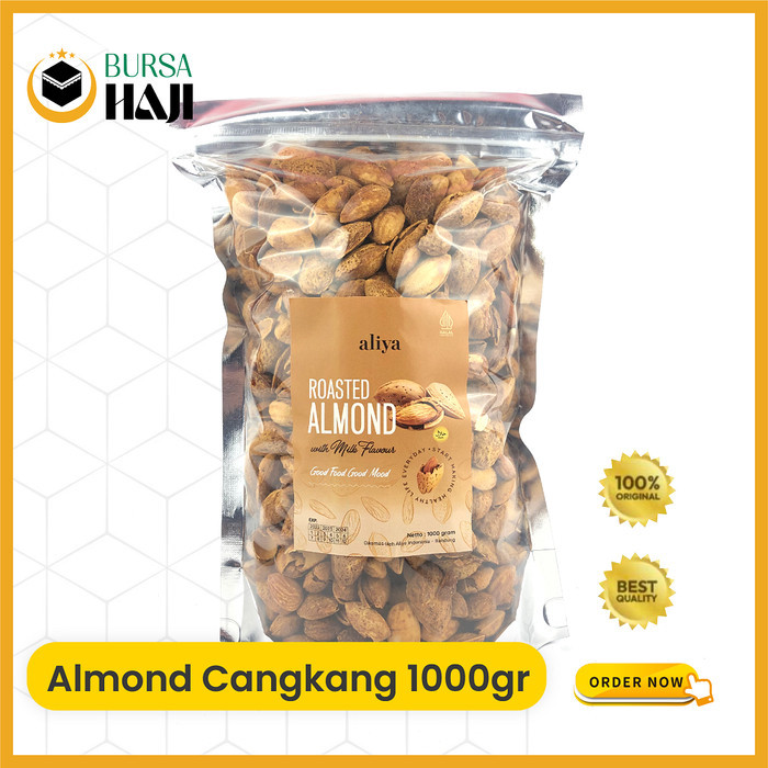 

Kacang Almond Cangkang Panggang 1 Kg Terlaris