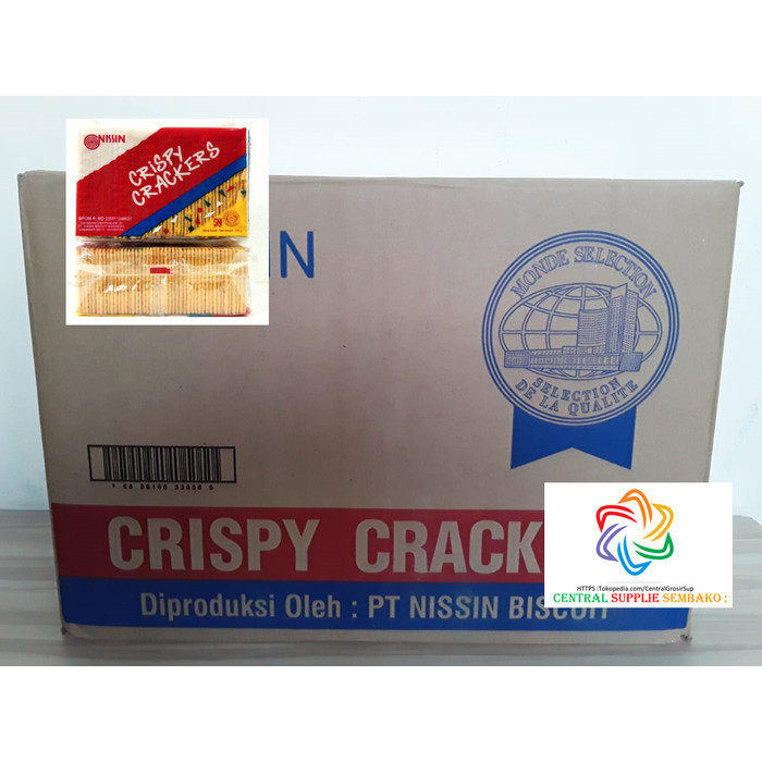 

Nissin Crispy Crackers [250Gr /30Pack /1 Karton ] New