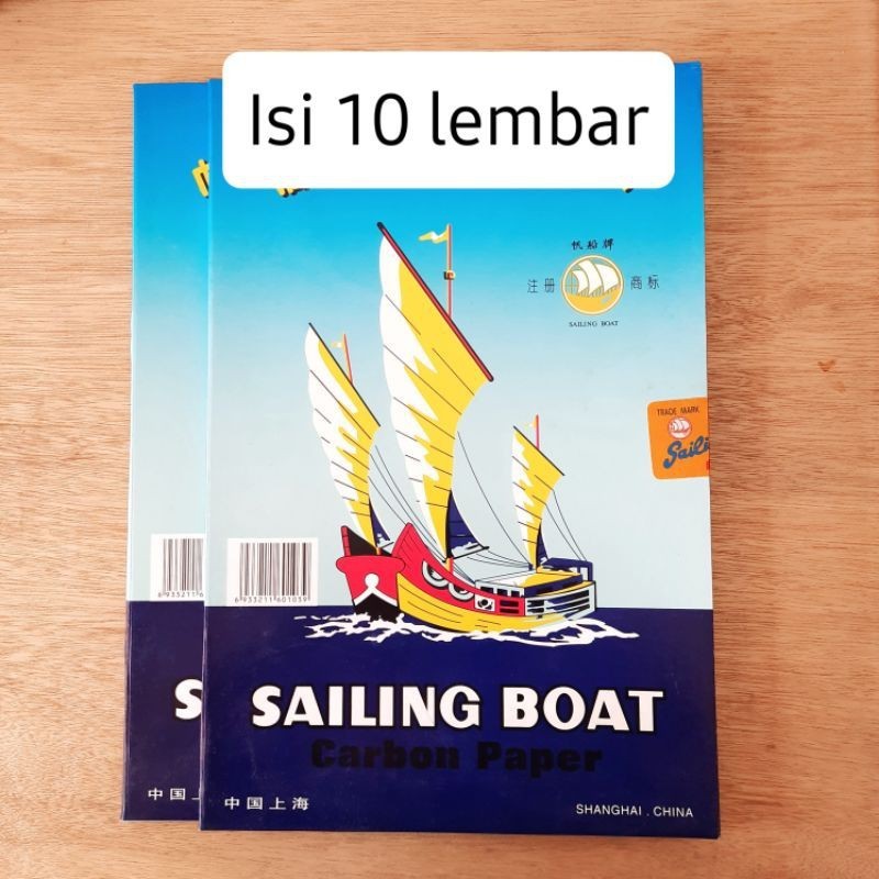 

[10 LEMBAR] KERTAS KARBON SAILING BOAT