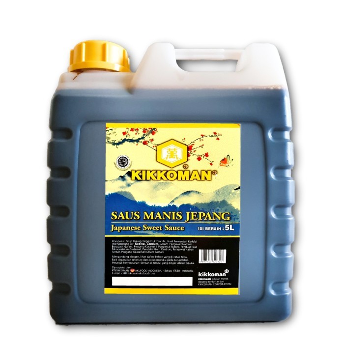 

Kikkoman Japanese Sweet Sauce Halal Jerigen 5L Promo