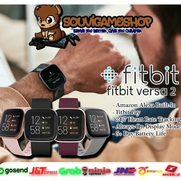 Fitbit Versa 2 / Versa2 Health And Fitness Smartwatch Original