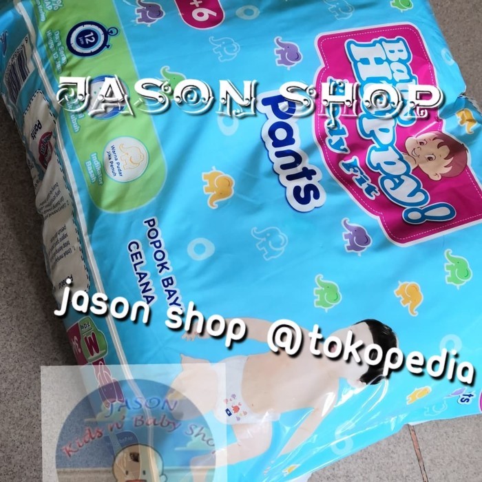 Baby Happy Pants M 34, L 30/Popok Celana Baby Happy Pants M 34, L 30