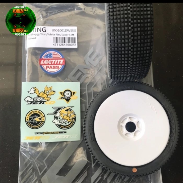 Terlaris ban jetko 2pcs ban 1bungkus soft buggy 1/8 rc SALE