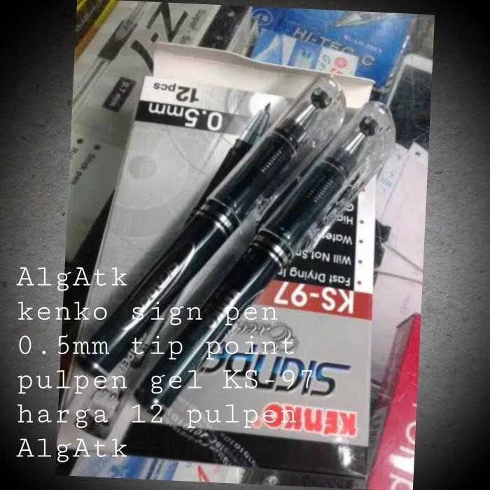 

Kenko. Pena Gel Executive. Sing Pen Executive 0.5Mm. Ks-97