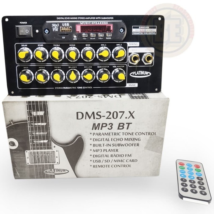 Terbaru Tone Control Aktif Dms-207 Mp3 Bluetooth Tone Mixing Active Dms 207.X