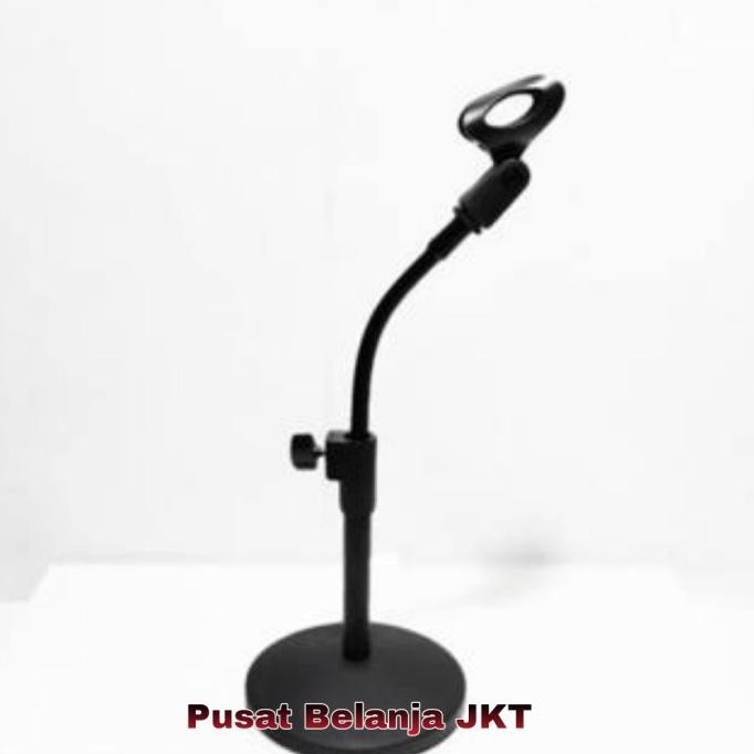TRIPOD MIC / DUDUKAN MIC / STAND MIC MEJA FLEKSIBEL ADJUSTABLE PODIUM