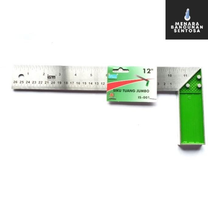 

YS154 SIKU TUKANG I 12 INCH 30CM PENGGARIS METER