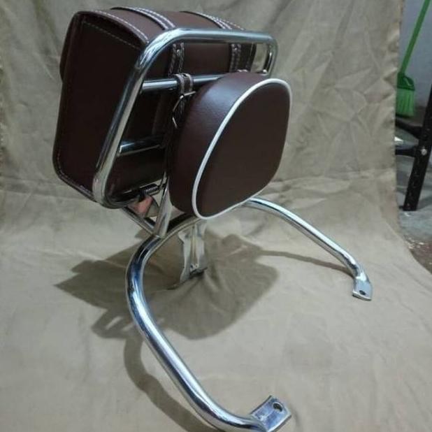 BACKRACK VESPA LX.S PLUS TAS / AKSESORIS VESPA ORIGINAL