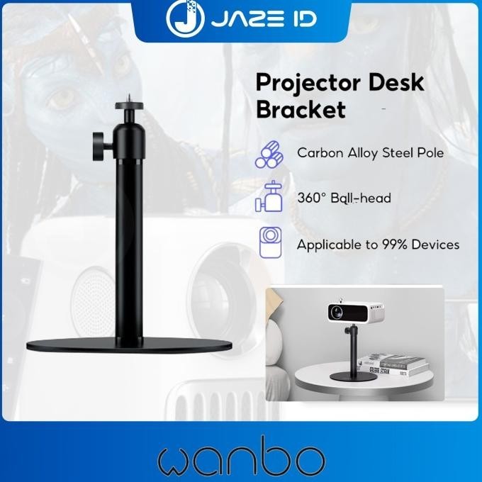 Wanbo Universal Proyektor Tripod Holder Projector Desk Braket Meja