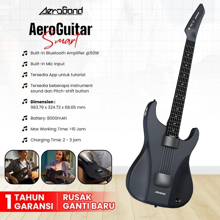 Sale Aeroband Guitar Elektrik Smart Guitar Listrik Stringless