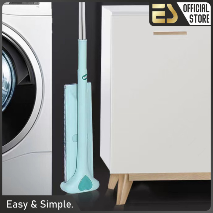 Es Pengepel Lantai Alat Pel Kain Microfiber 360 Derajat Mop Berdiri