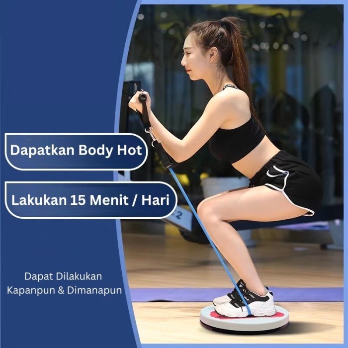 Es Alat Olahraga Putar Waist Twisting Alat Olahraga Perut Rumah