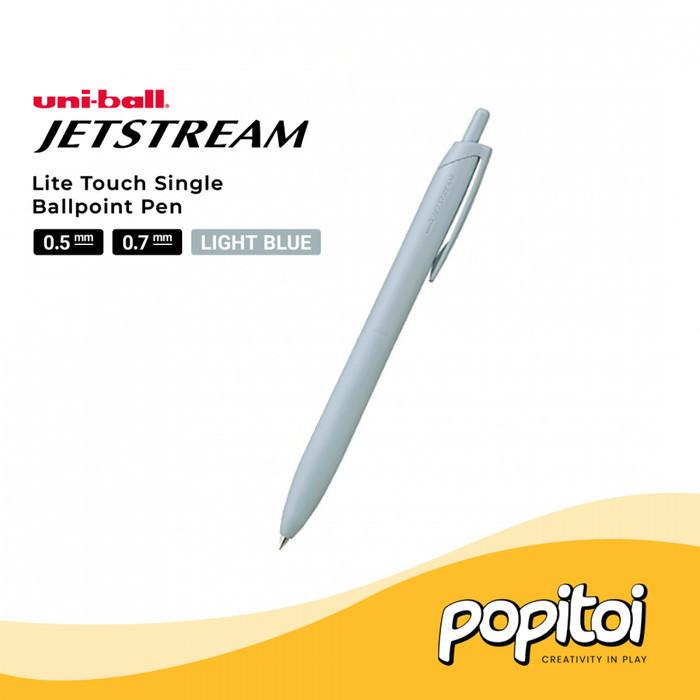 

Terlaris Uniball Jetstream LITE Touch Ink Single Ballpoint Pen 0.5 0.7 mm Pulpen Warna Warni Uni