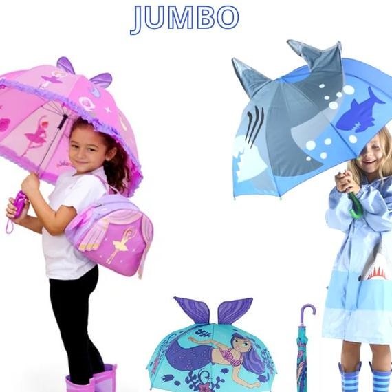 Payung Anak Kuping Jumbo Besar Kter Animal Disney Anak Tk Sd Lucu