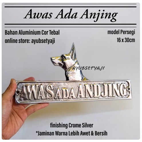 

Terlaris Aneka Papan Peringatan Awas ada Andjing Siku ada anjing Besar Galak SALE