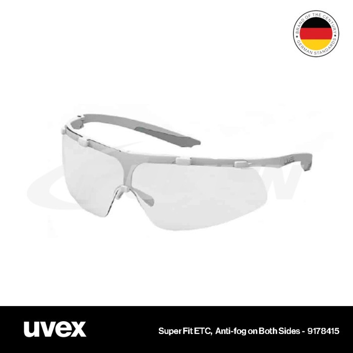 Promo Uvex Safety Glasses,Super Fit Etc, Anti Fog Spectacle-9178415