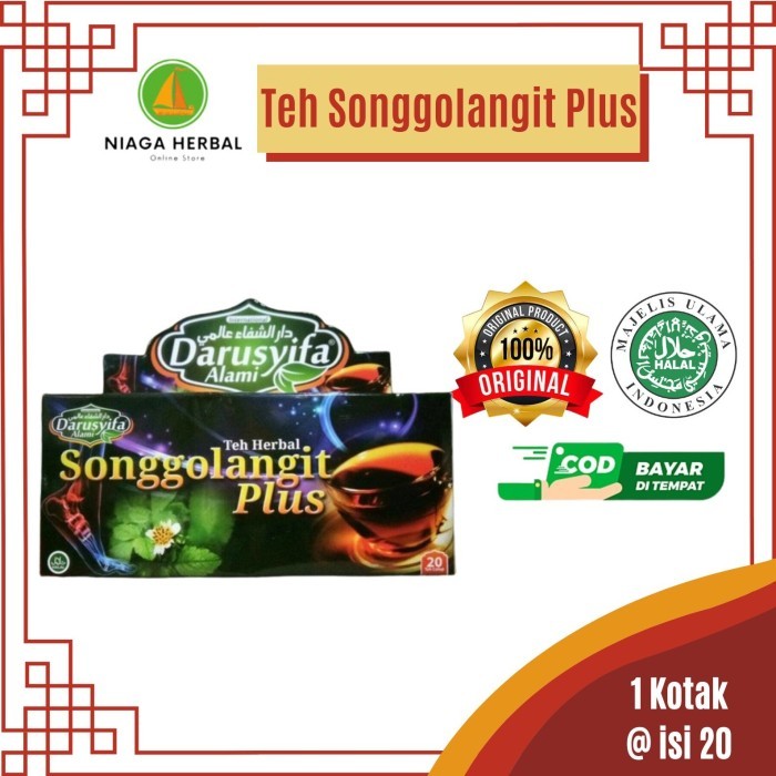 

TEH CELUP SONGGOANGIT Plus DARUSYIFAuntuk Asam Urat dan Rematik