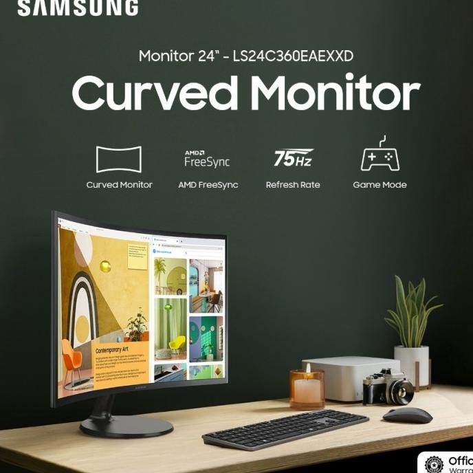 tersedia led monitor samsung 24 in samsung curve
