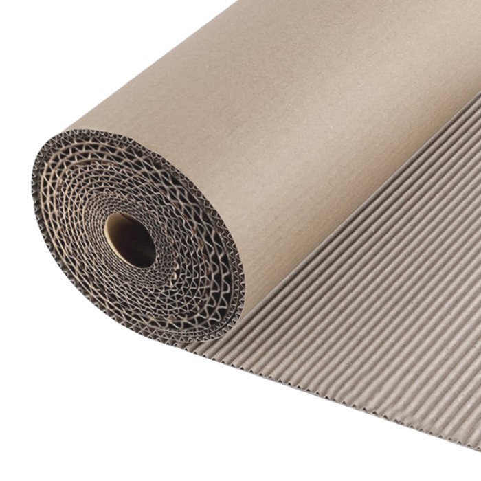

Single Face / Corrugated Roll Ukuran 120 Cm X 40 M - Karton Lembar Untuk Packing - Motto Single Face