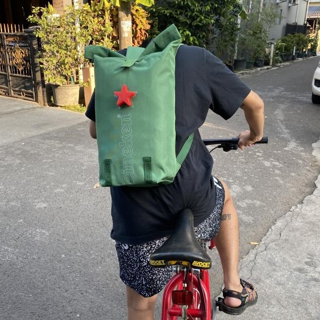 Tas Sepeda Cooler Bag Heineken