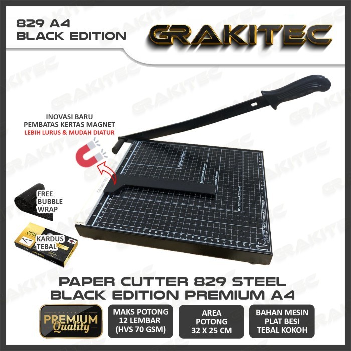 

Terlaris Paper Cutter A4 Alat Potong Kertas Grakitec SALE