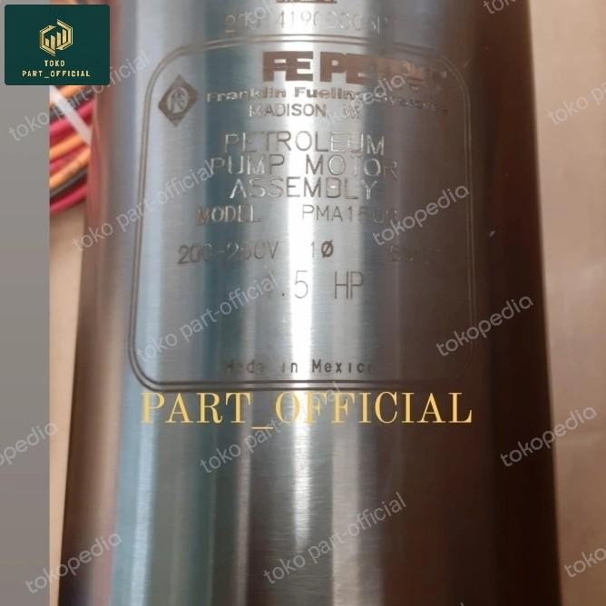 Stp Fe Petro 1,5Hp Submersible Motor Only Pompa Dorong Spbu 1,5Hp